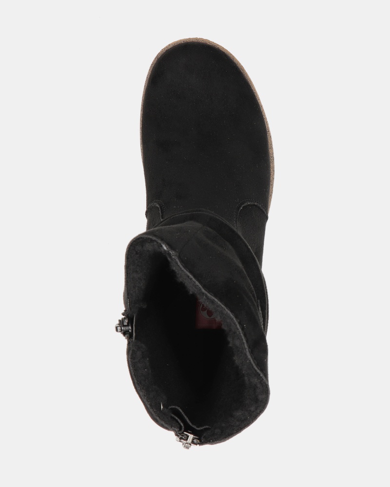 Rieker Rits- & gesloten boots  - zwart