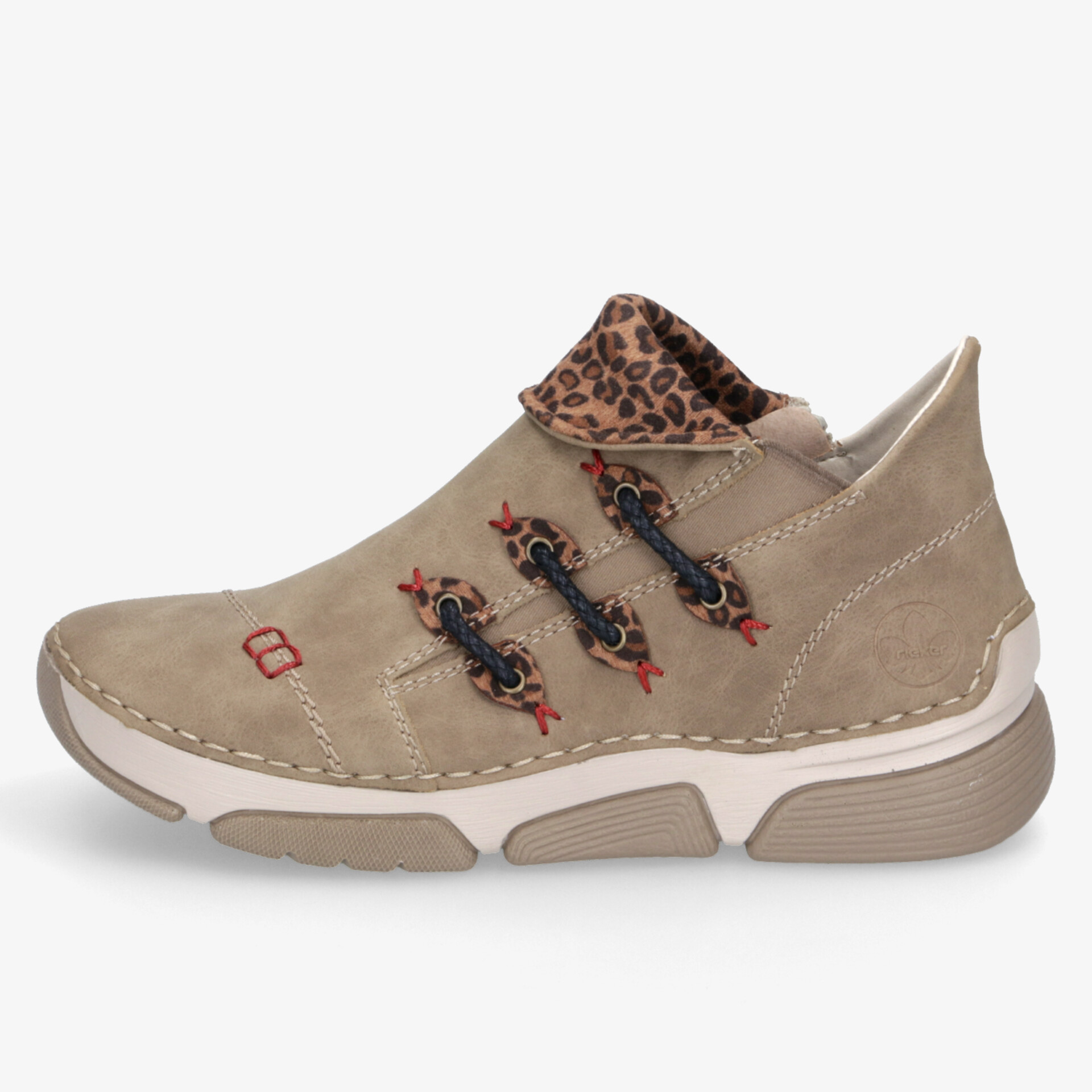 rieker Damen Stiefeletten beige