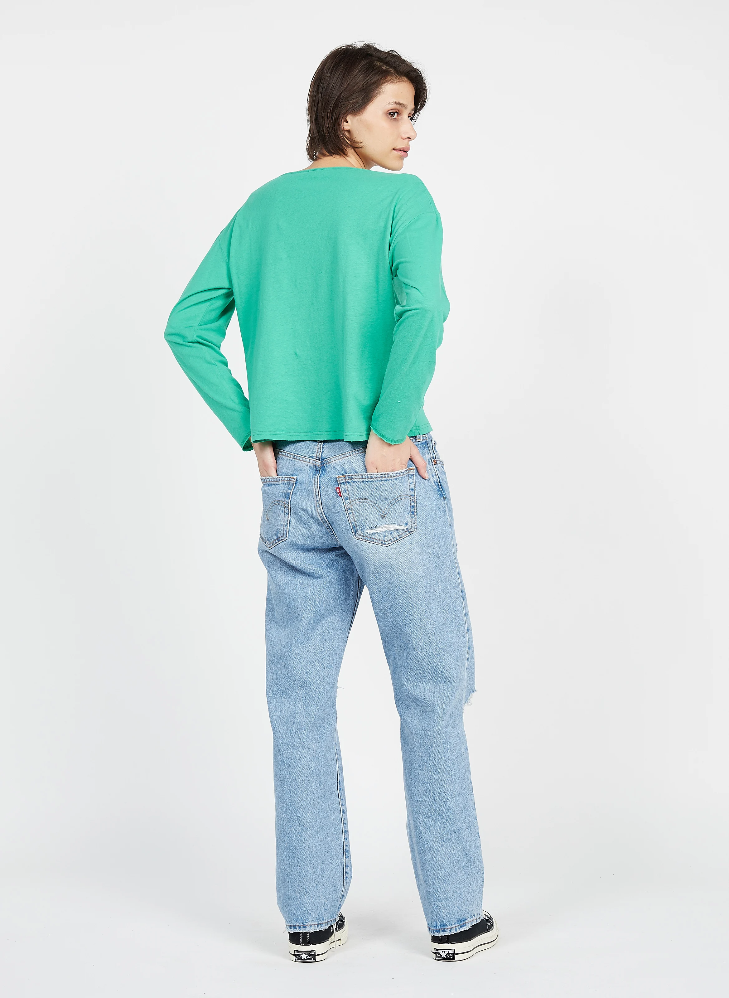 90'S 501 - Jean droit en coton| Bleu