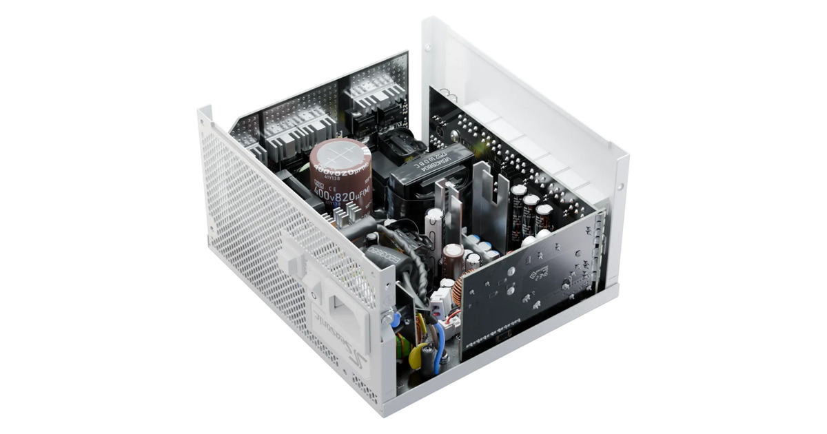 SeasonicFOCUS GX-1000 ATX3.1 modulaire 1000 watt voeding   (Wit, 3x PCIe)