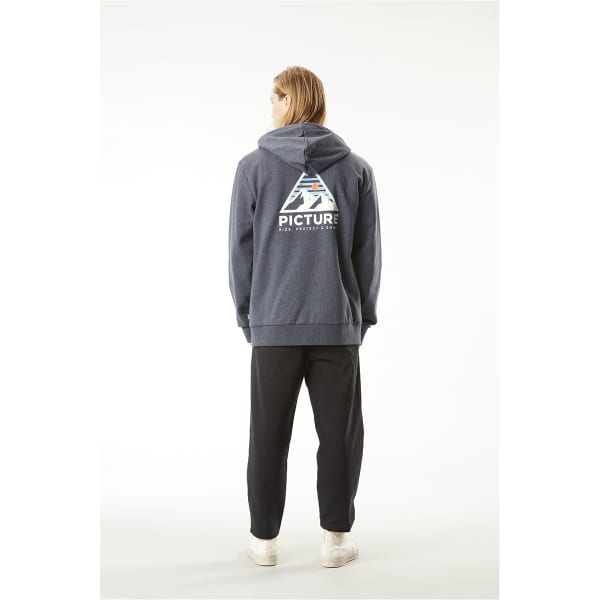 Sweatshirt PICTURE HAMELTON ZIP HOODIE DARK BLUE MELANGE