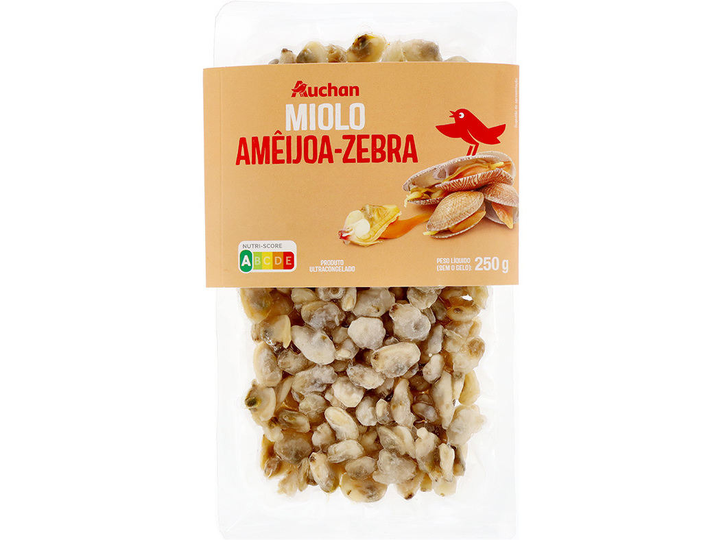 MIOLO AMEIJOA AUCHAN ZEBRA 250G