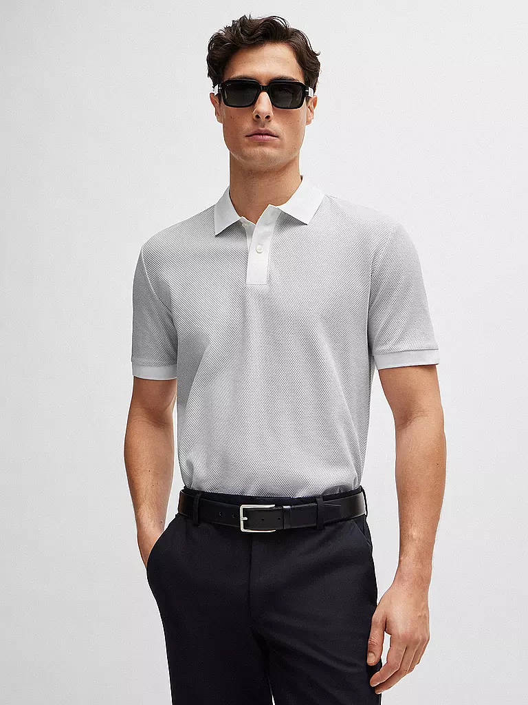 BOSS Poloshirt PHILIPPSON weiss