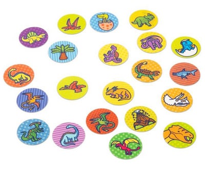 Melissa & Doug Sticker WOW! Påfyllingspakke Dinosaur