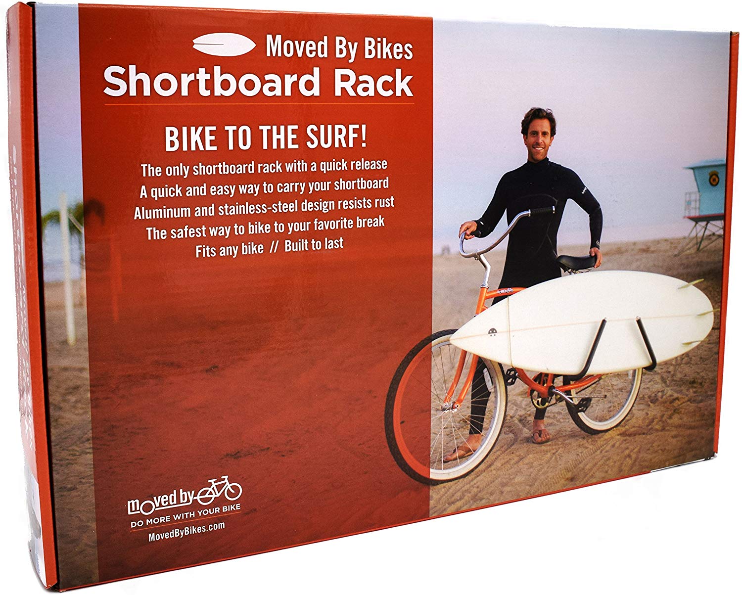 Moved By Bikes Shortboard Rack pour vélos / Moved by Bikes