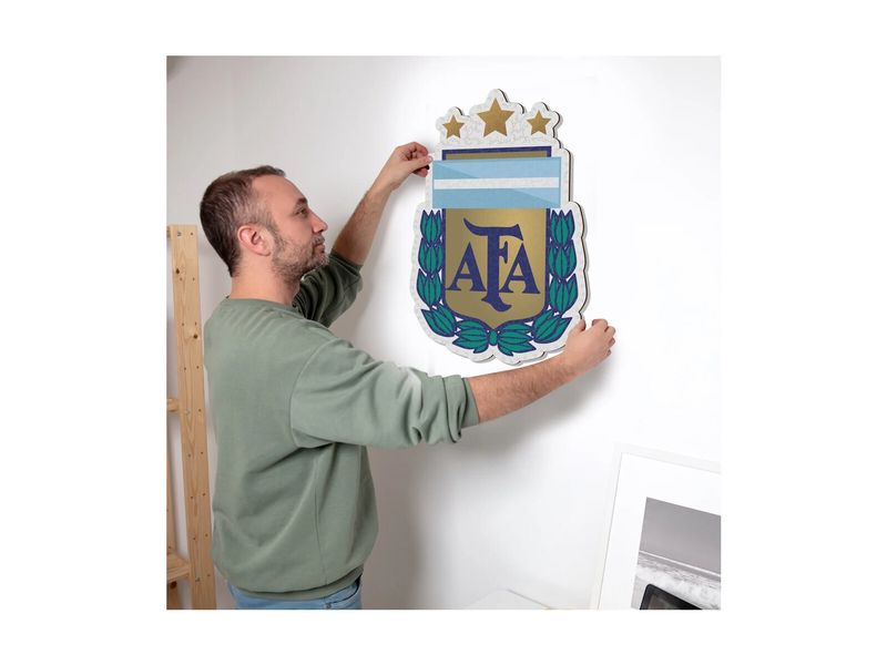 Iconic Puzzle Nationalmanschaft Argentinien- Logo Offizielles Holzpuzzle, Grösse M