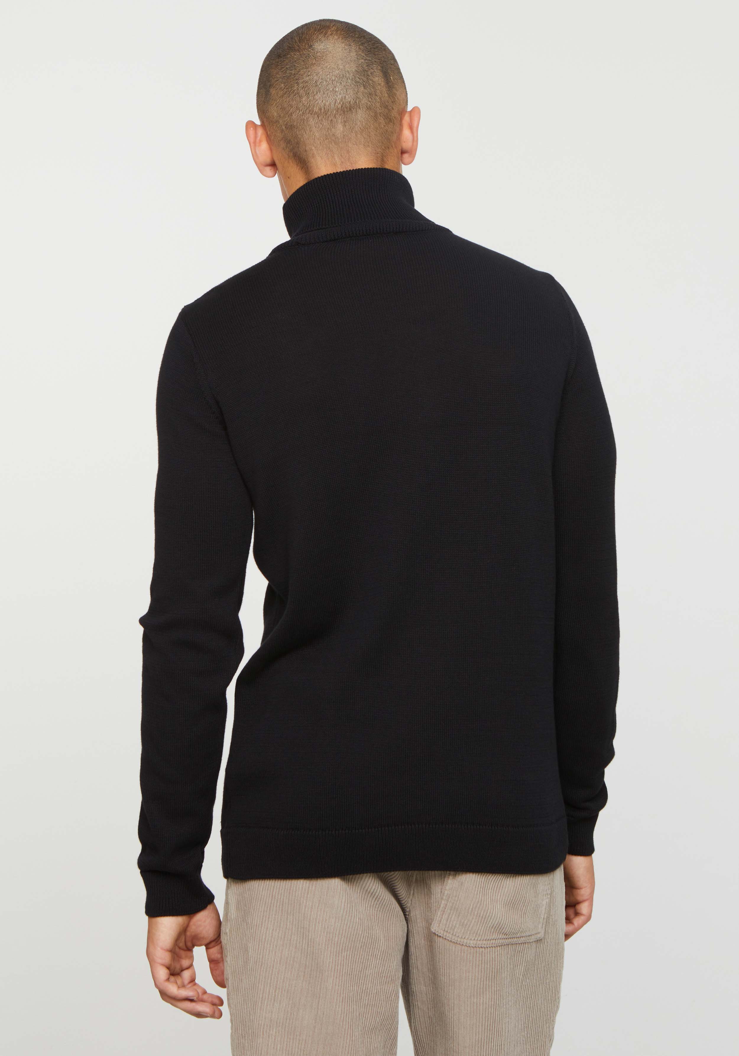 Recolution Rollkragenpullover Pine Black