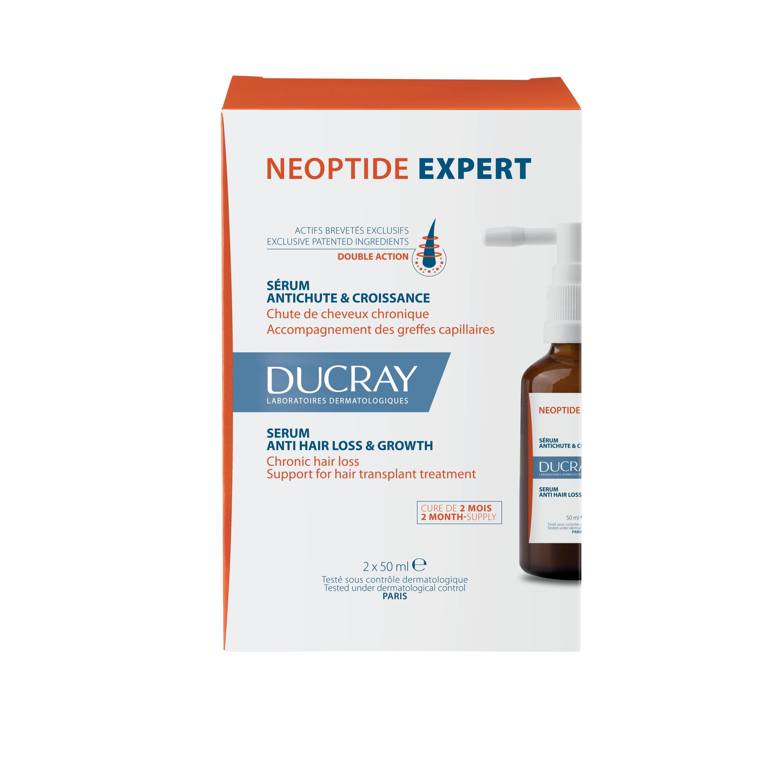 DUCRAY NEOPTIDE EXPERT Serum bei Haarausfall<br>2 × 50 ml, Flasche