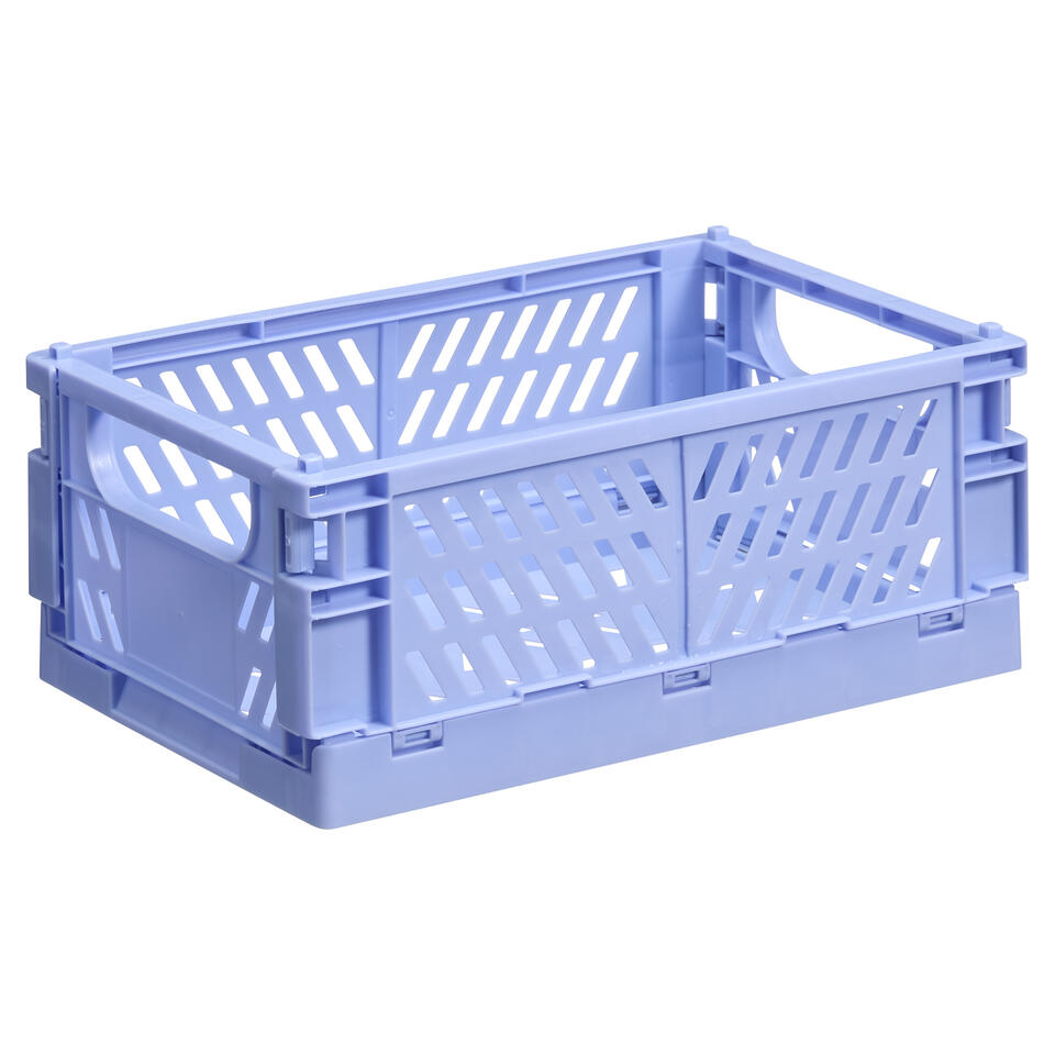 Klapkrat Blauw Maat M