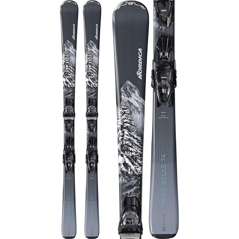 Nordica Wild Belle 74 24/25 Ski Damen inkl. TP2 Compact 10 FDT Bindung