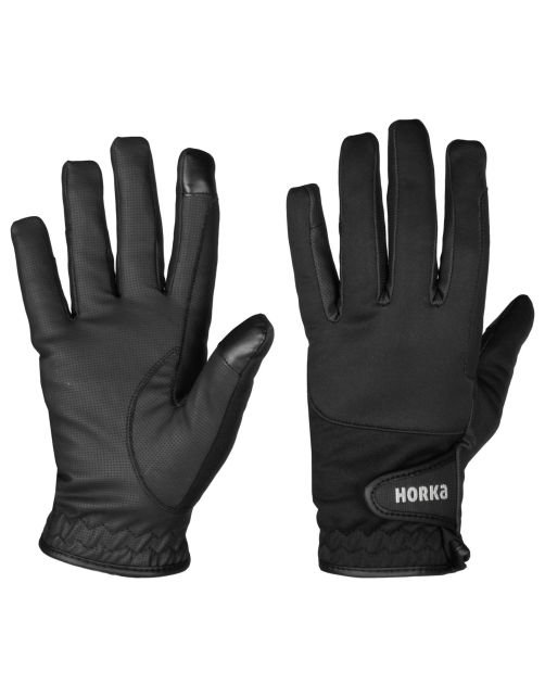 Horka Outdoor Handschoenen Zwart - Ruiteraccessoires