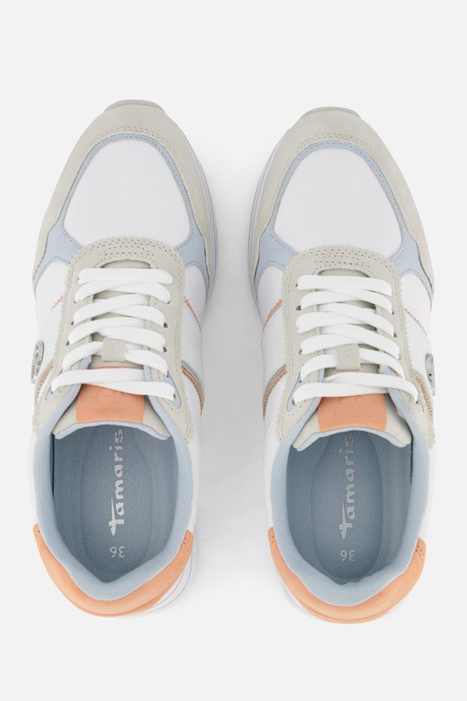 Tamaris Essentials Sneakers beige Textiel