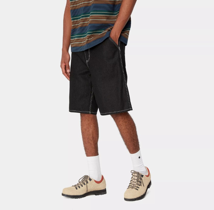 Carhartt WIP Simple Short Denim Black One Wash