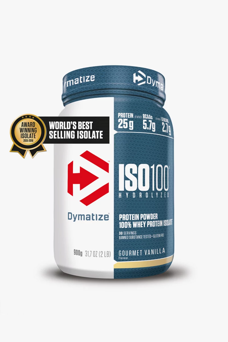 Dymatize Iso 100 Gourmet Vanille 900g Proteinpulver