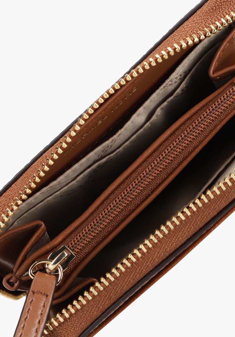 MICHAEL KORS cognac michael kors portemonnee sm za coin card case