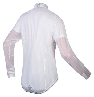 Veste Imperméable Endura FS260-Pro Adrenaline Race Cape II Blanc