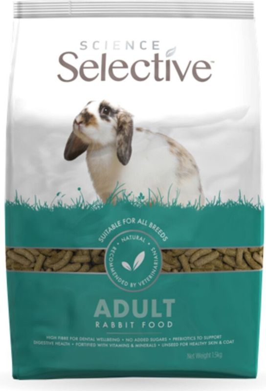 Supreme Science - Selective Rabbit Konijnenvoer 4x 1,5 kg