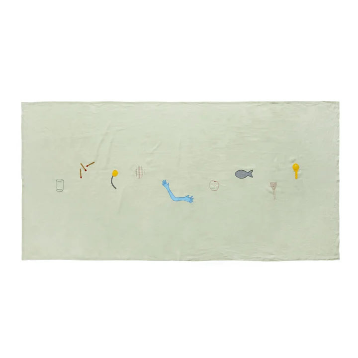 HAY - Sobremesa Tischdecke, 140 x 300 cm, grün
