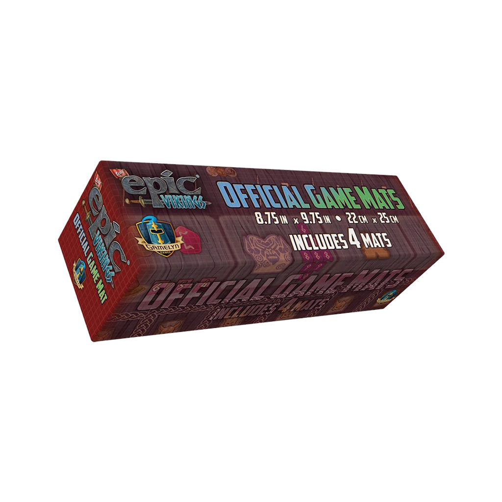 Tiny Epic Vikings - 4 Mini Playmats de Clans