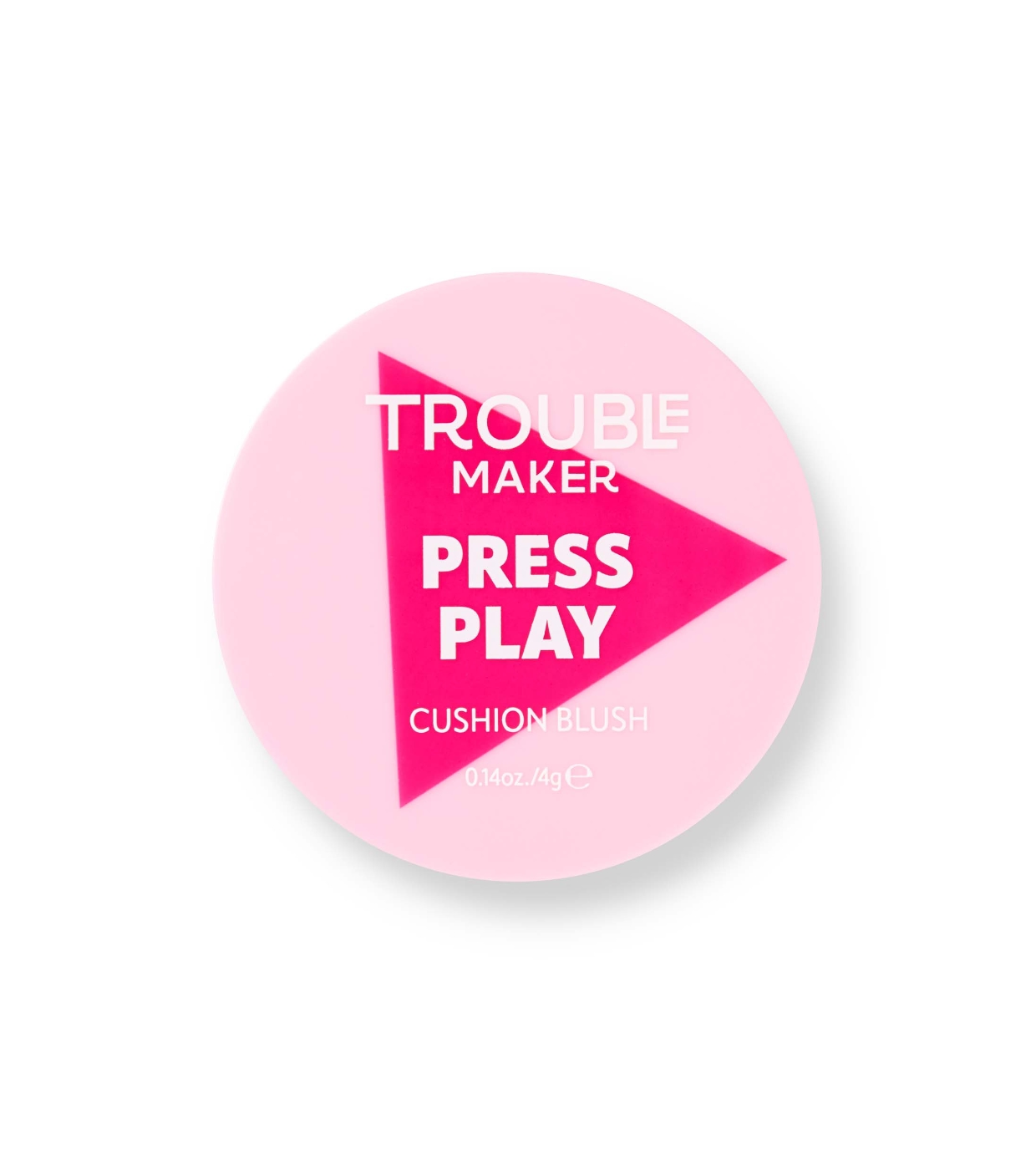 Trouble Maker - Blush Cushion Press Play - Double Tap Light Pink