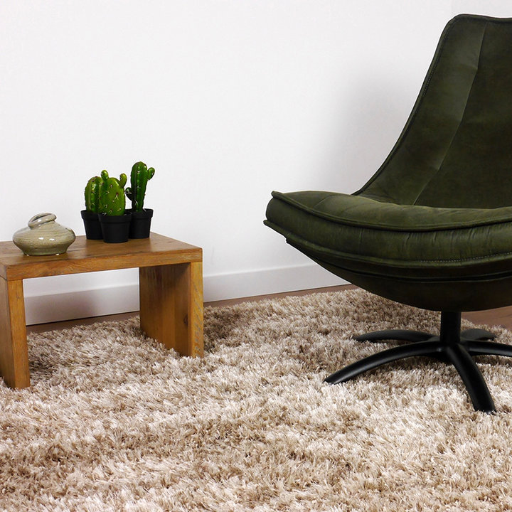 Hoogpolig vloerkleed - Richmond Beige 102 | Onwijs zacht