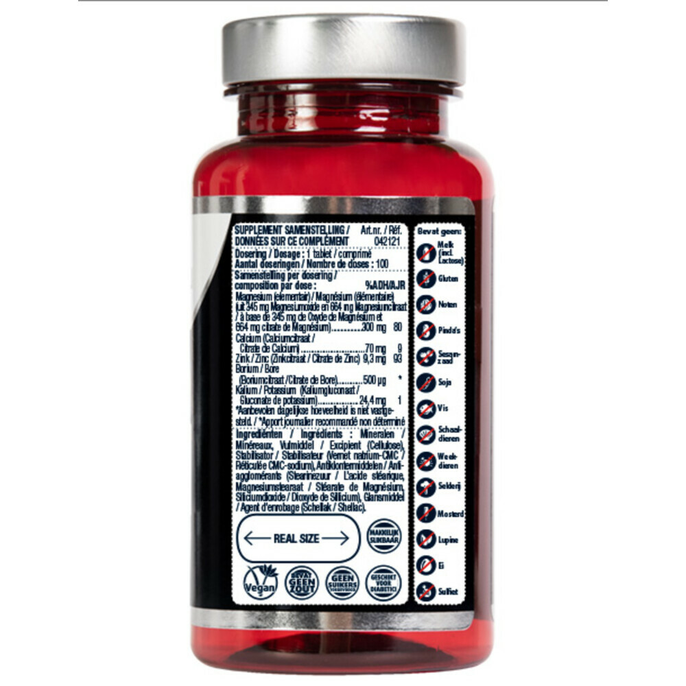 Lucovitaal Calcium Magnesium Zink 100 tabletten