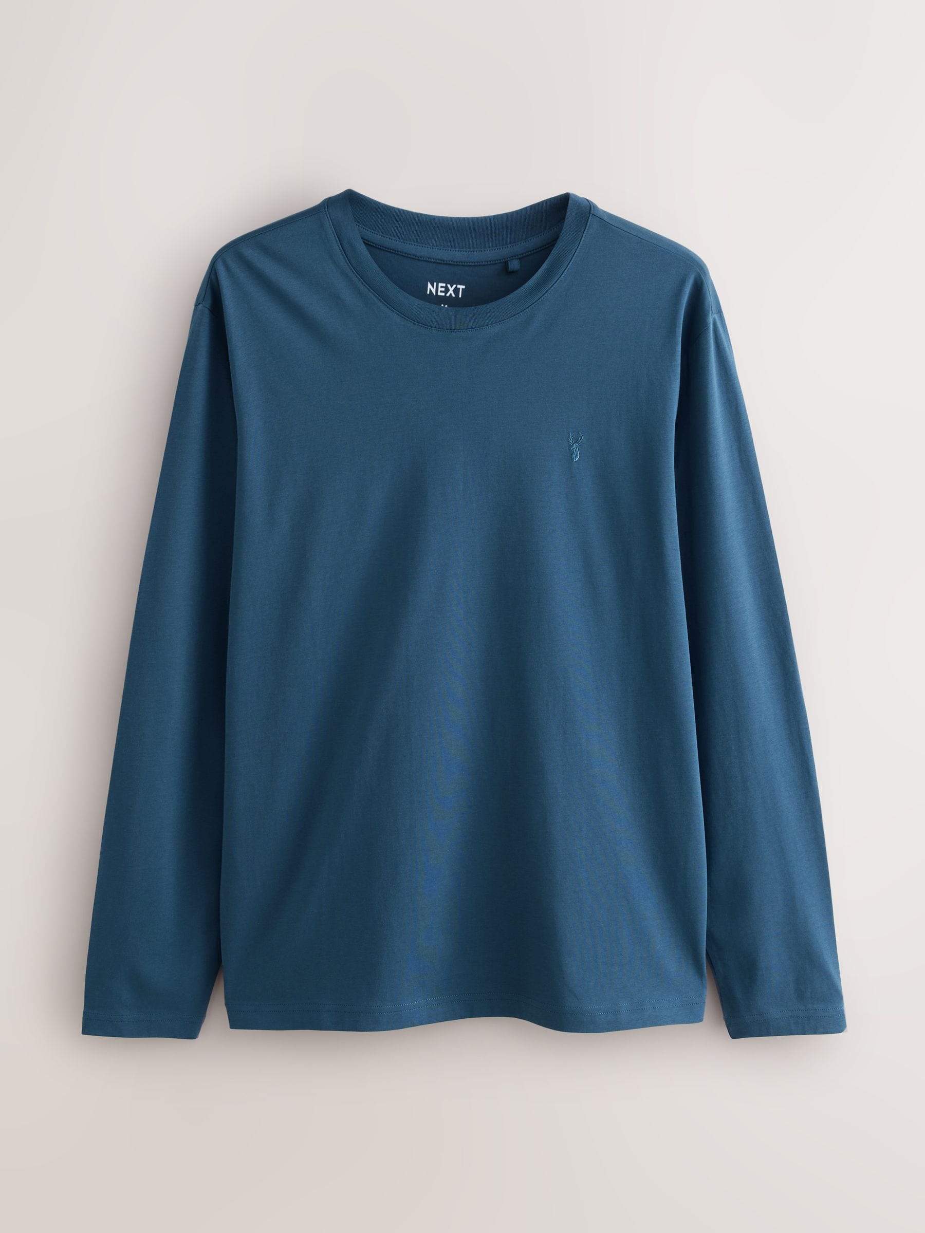 Black/Blue/Green/Orange - Set van 4 T-shirts met lange mouwen