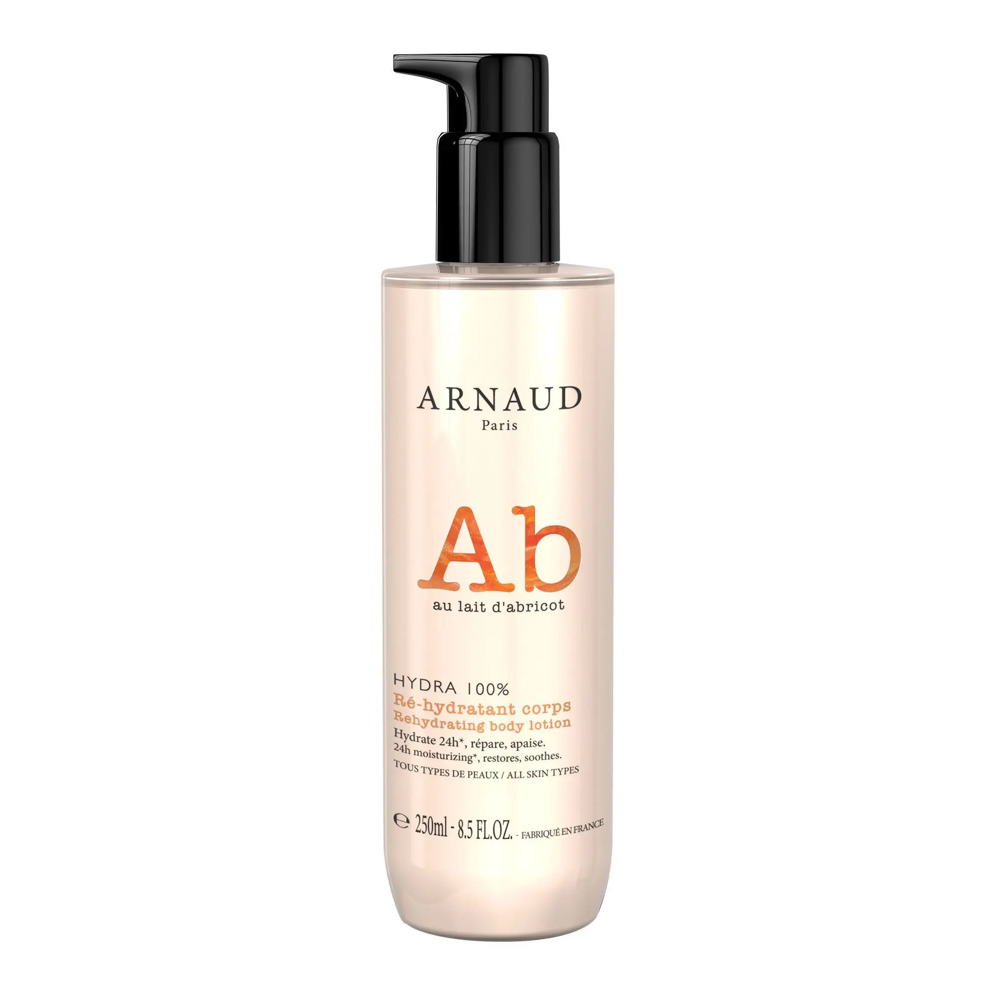 Arnaud Paris - Ré-hydratant corps HYDRA 100%- Crème et lait