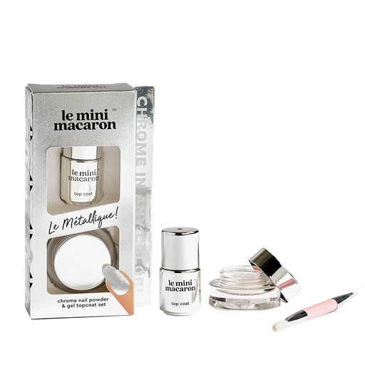 Le Mini Macaron Chrome Powder Le Metallique Kit