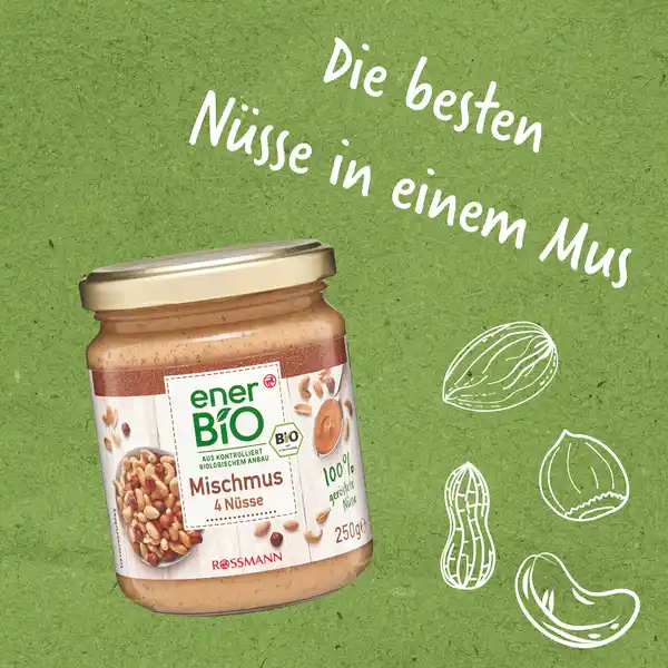 Mischmus 4 Nüsse
