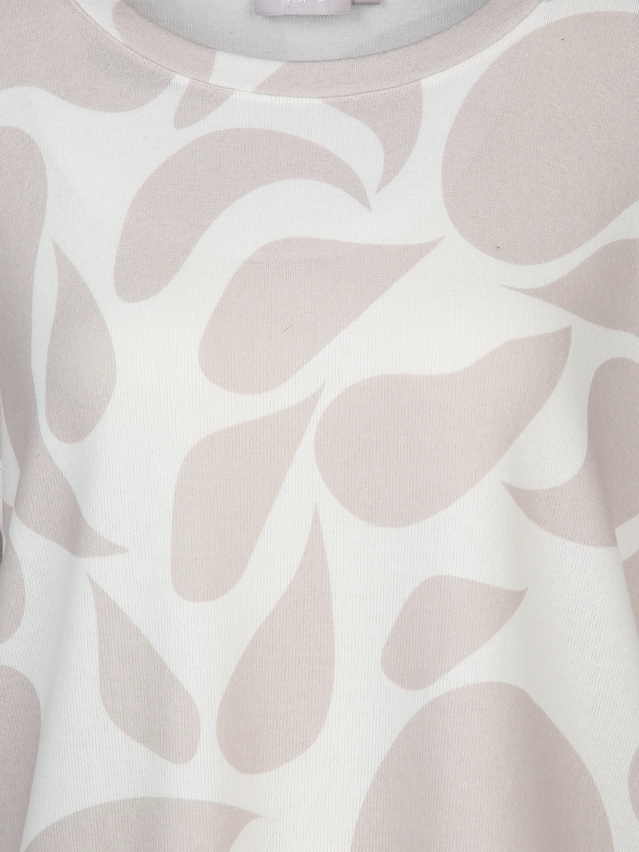 Damen Print Flauschshirt