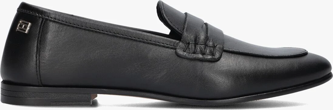 TOMMY HILFIGER zwarte tommy hilfiger loafers essential loafer