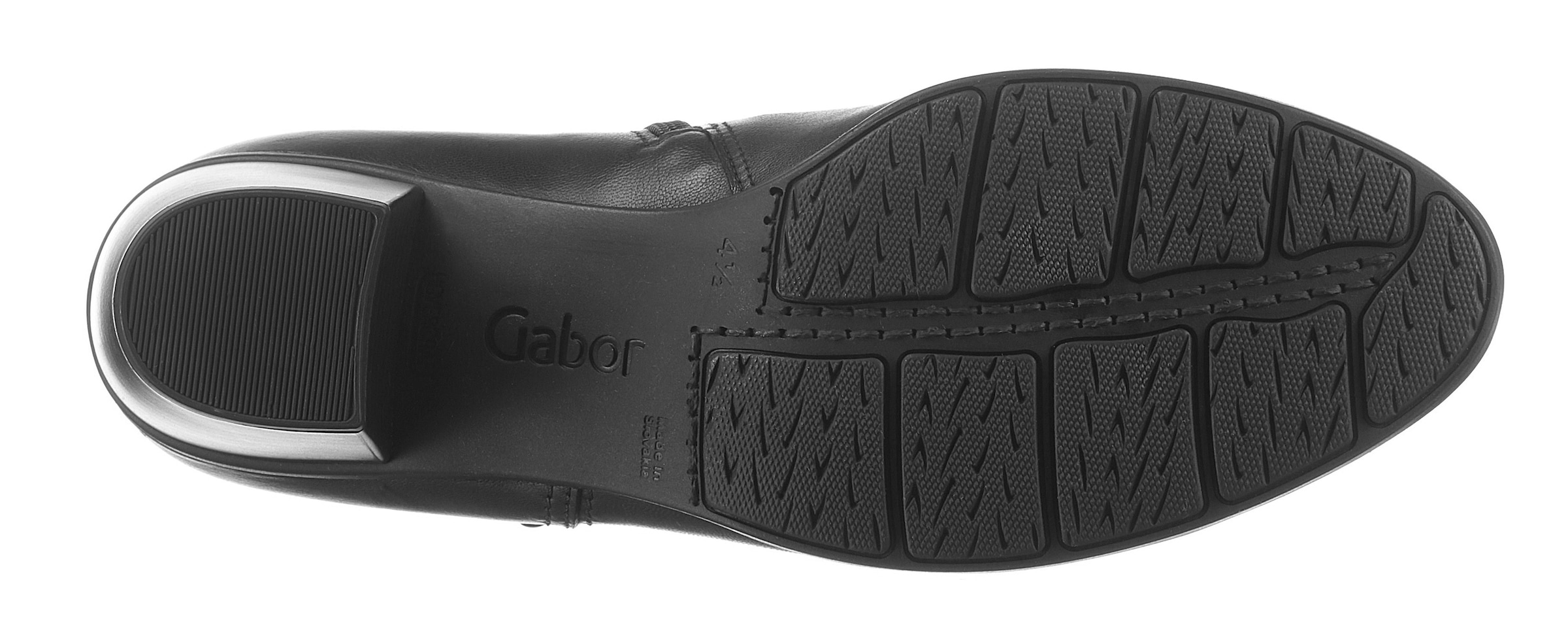 Gabor Stiefelette  , Trichterabsatz, Ankleboots mit Hovercraft Luftkammer-Laufsohle