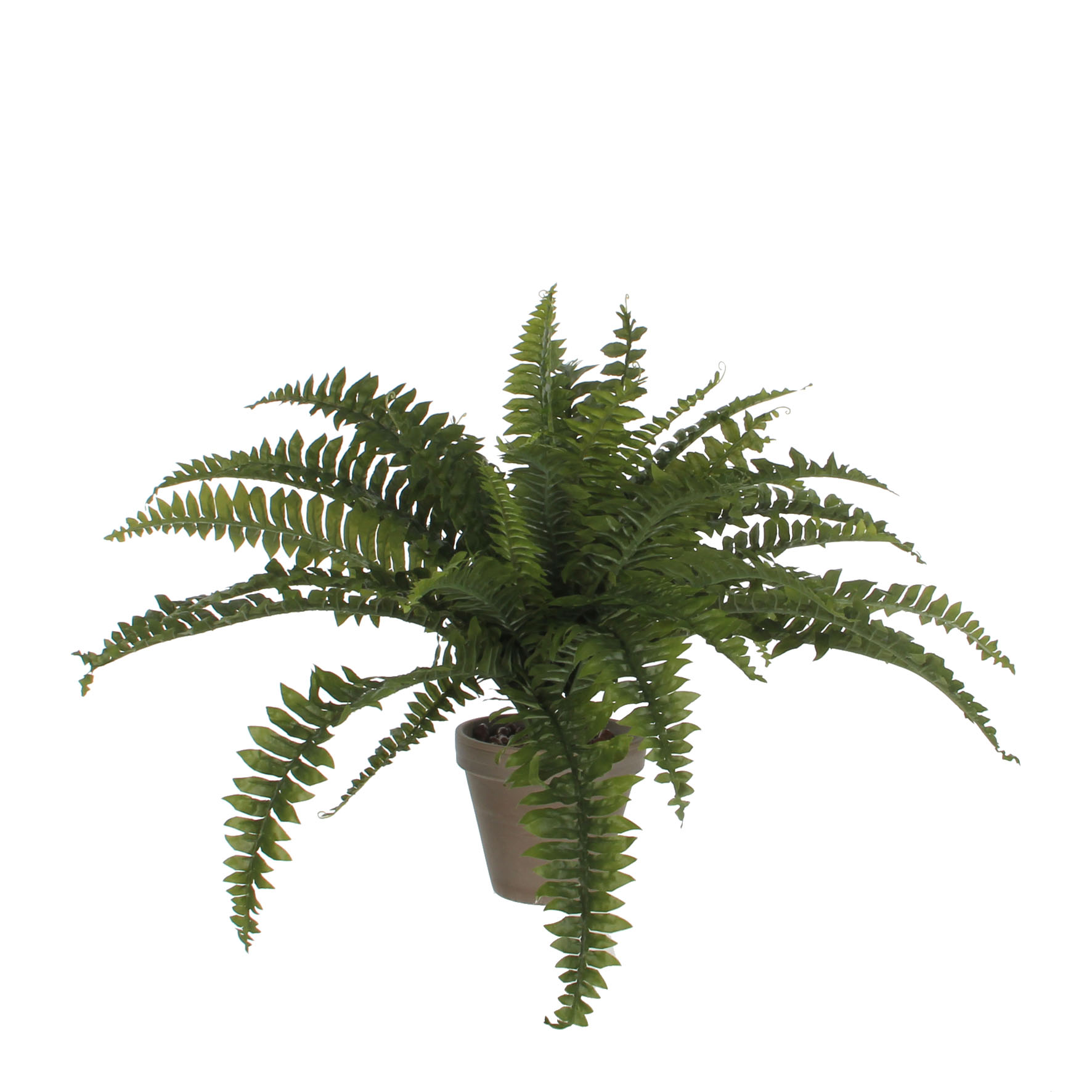 Mica decorations - fougère artificielle en pot h45