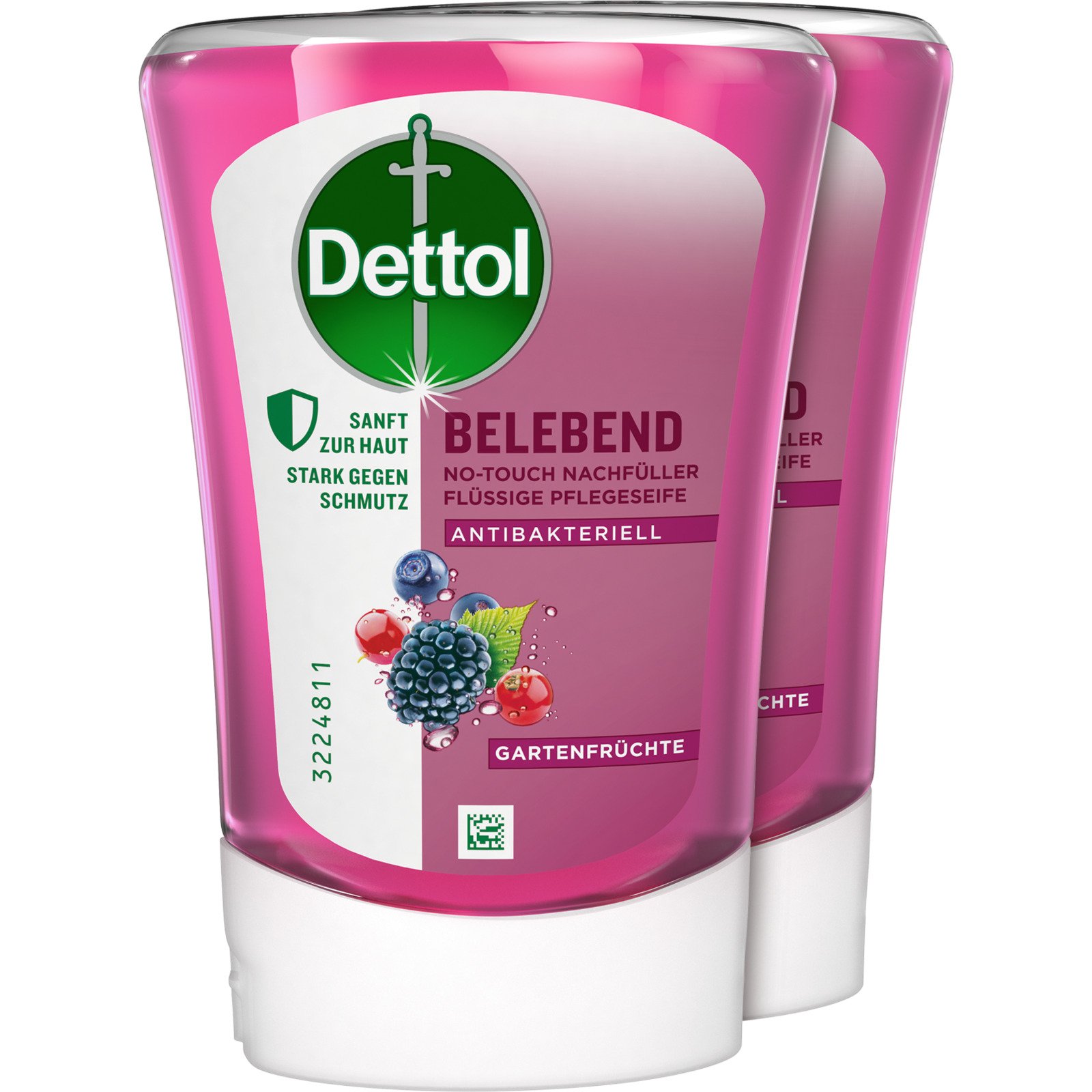 Dettol Seife Nachfüller Waldfrüchte 2 x 250 ml