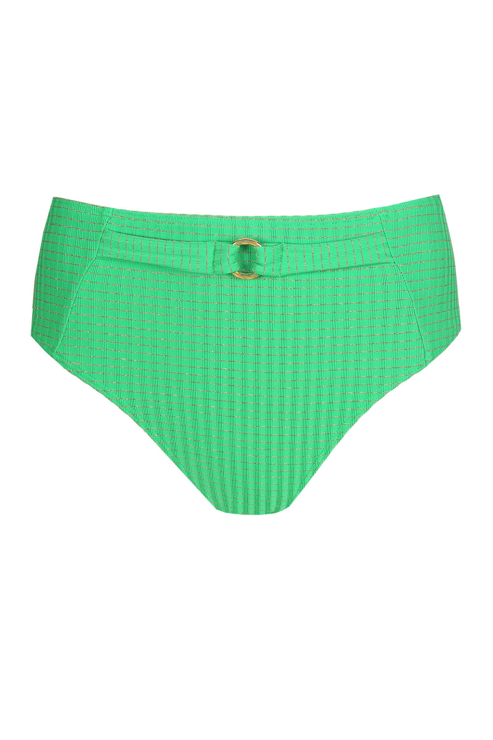 PrimaDonna bikinibroekje Maringa met lurex groen