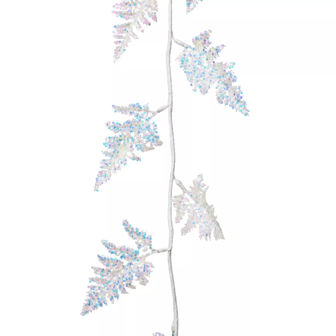 Guirlande de feuille (110 cm) Fougère Royale Irisée
