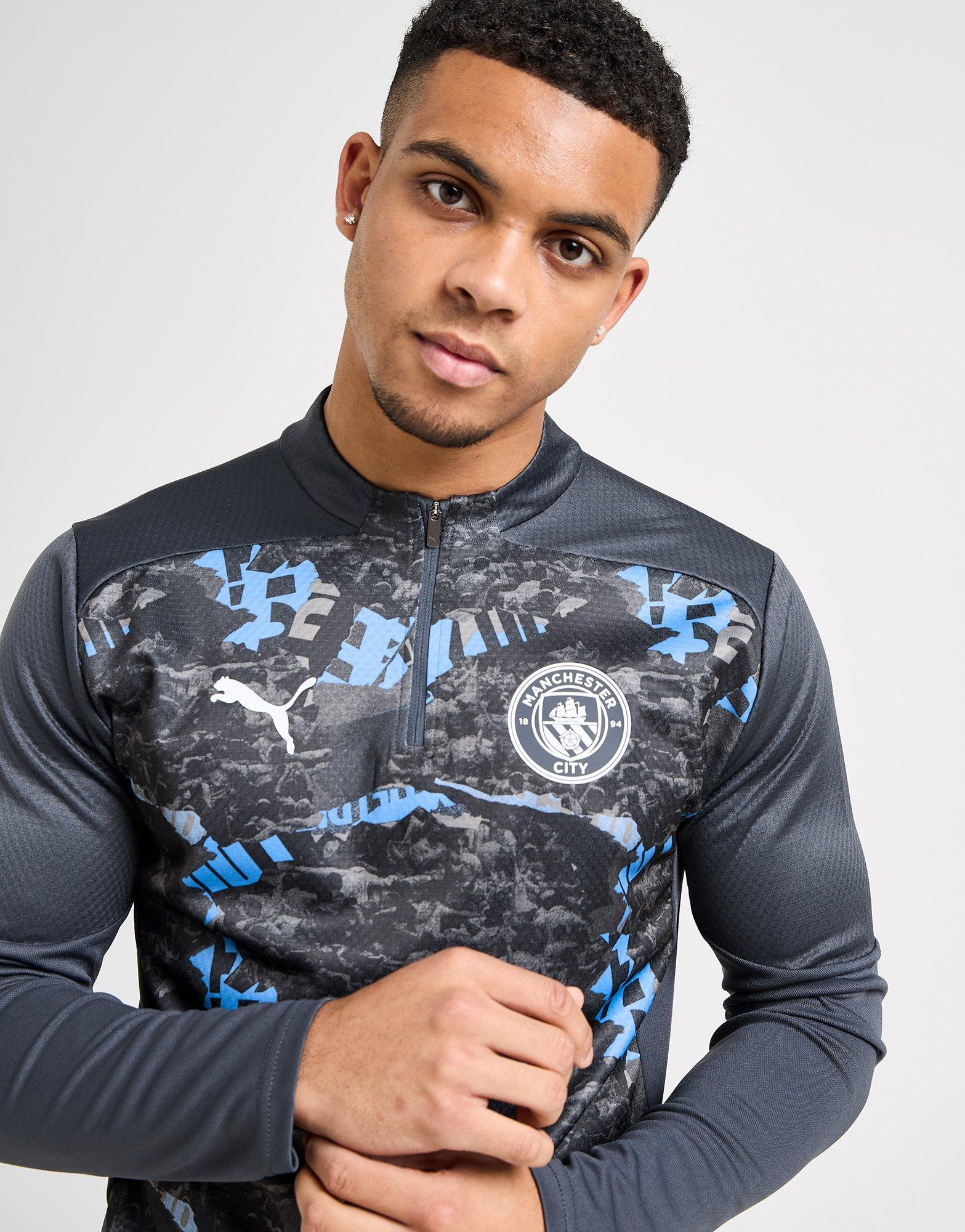 PUMA Haut Zippé Manchester City FC Avant Match