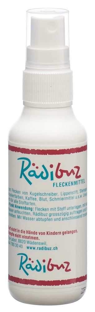RAEDIBUZ Fleckenmittel<br>75 ml, Spray, flüssig