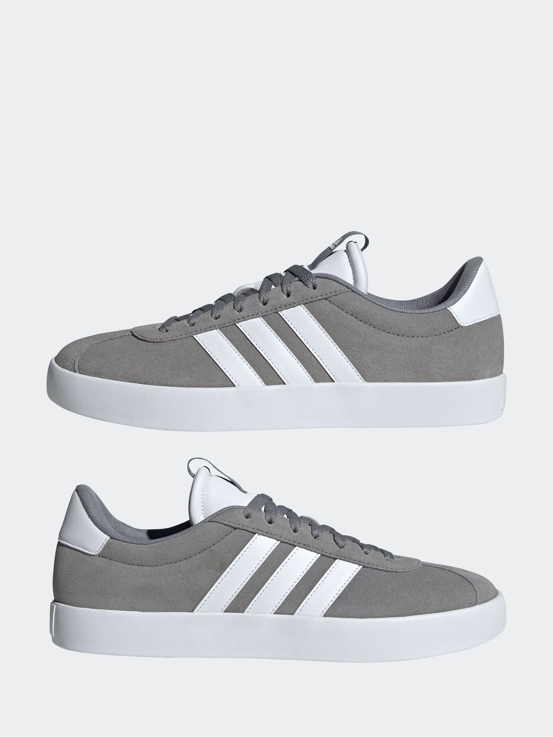 Grijs/wit - adidas VL Court sneakers