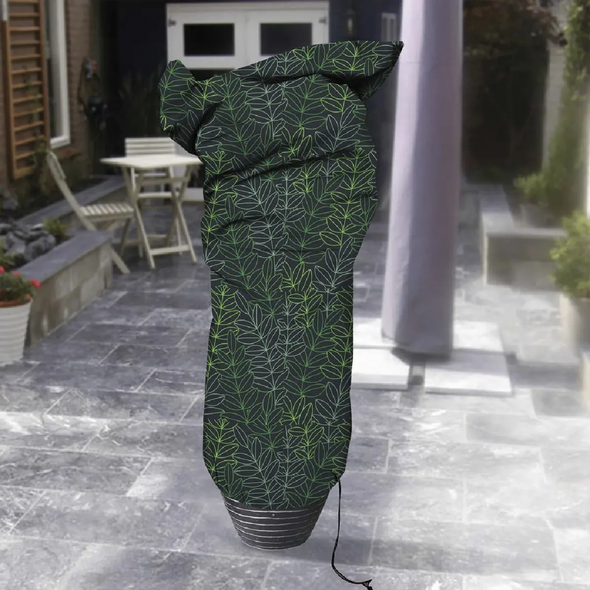 Capi housse d'hivernage 150x250 cm - Noir/Vert