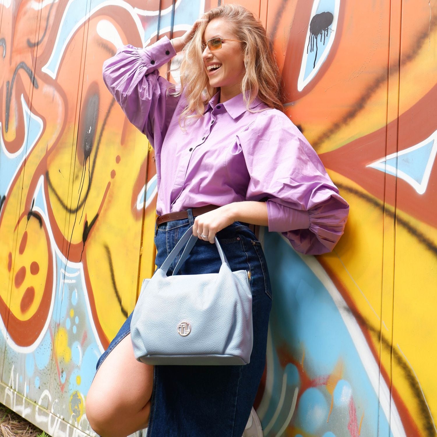 TL142372 – Nora – Soft leren Handtas
