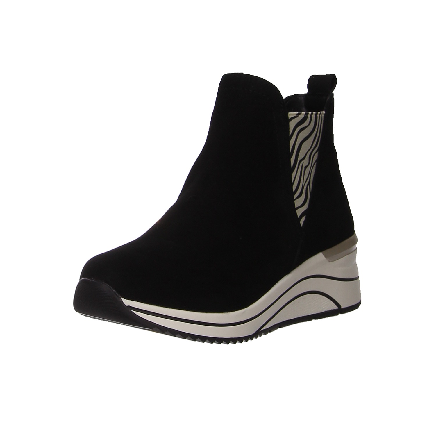 Remonte Stiefeletten schwarz schwarz