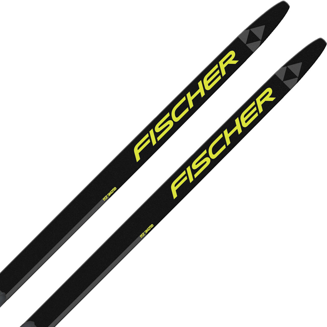 Fischer RCR Skate Jr. incl. Tour Step In Jr. black/yellow Bindung (2024/25) | Skating | Langlaufski | Langlauf | XSPO
