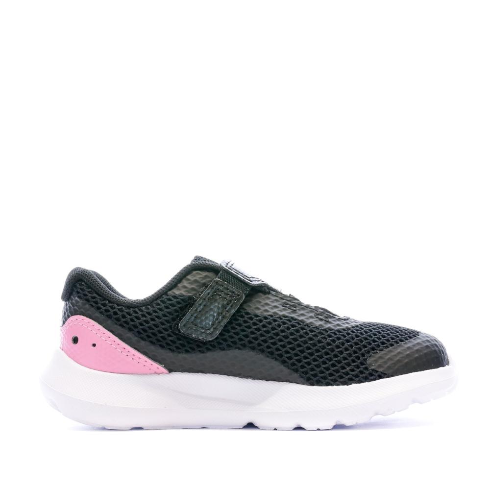 Under Armour Baskets Noir/Rose Fille Under Armour Surge 3