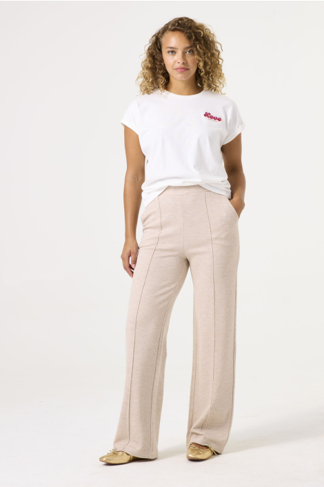 Garcia ecru dames t-shirt
