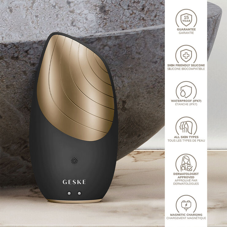 GESKE Sonic Thermo Facial Brush | 6 in 1