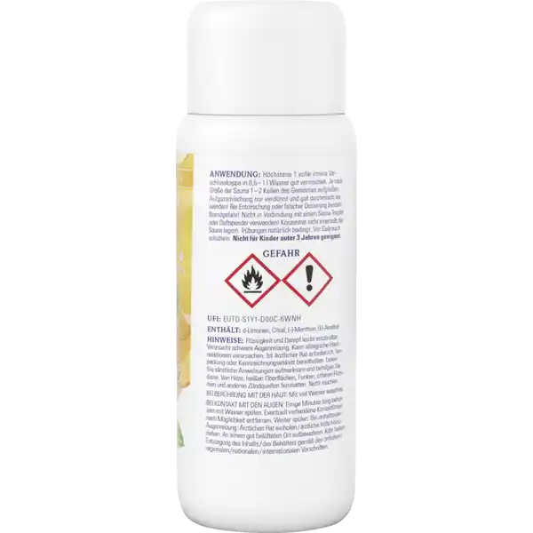 Sauna Aufguss Orange Honig