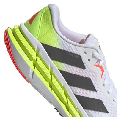Chaussures Running adidas Adistar 3 Blanc/Jaune Homme