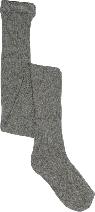 mpKids Tights cotton rib Grå